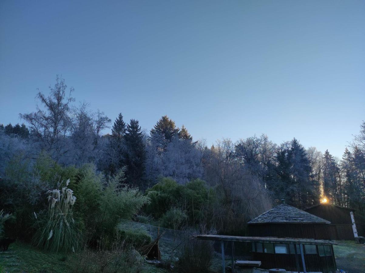 L'Oree Des Bois Courpiere Buitenkant foto